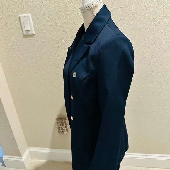 DYROSY Navy Suit with Gold Buttons - Picture 5 of 16